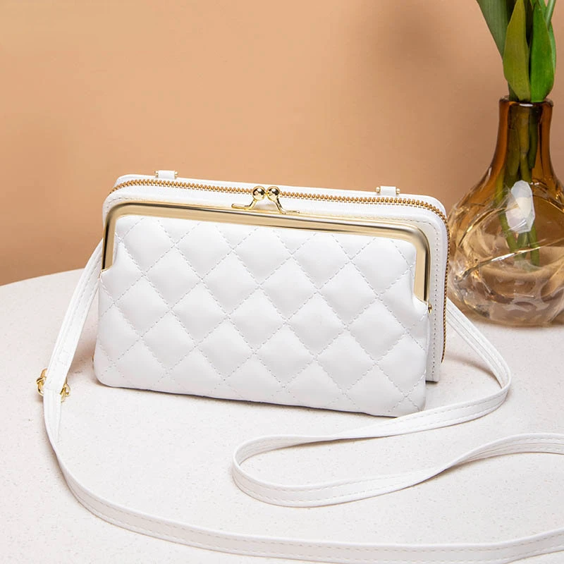 

Fashion Women Luxury Leather Single Shoulder Bags Ladies Large Capacity Crossbody Mobile Phone Purse Female Messenger Wallet