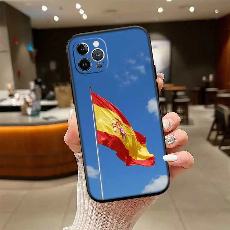 RE54 Stylish Spain Flag Phone Case - Vibrant Spanish Design