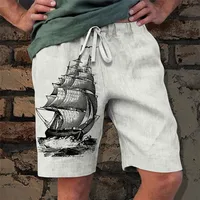 Fun animal dinosaur beach shorts, men's 3D printed surfboard shorts, summer swimsuit, swimming pants, cool ice shorts 1