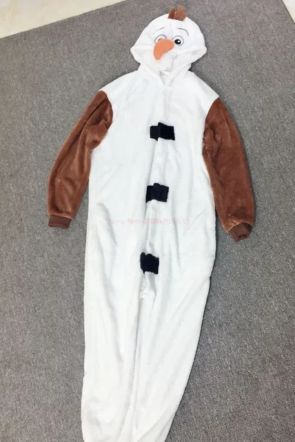 disney frozen elsa adult olaf pajamas
