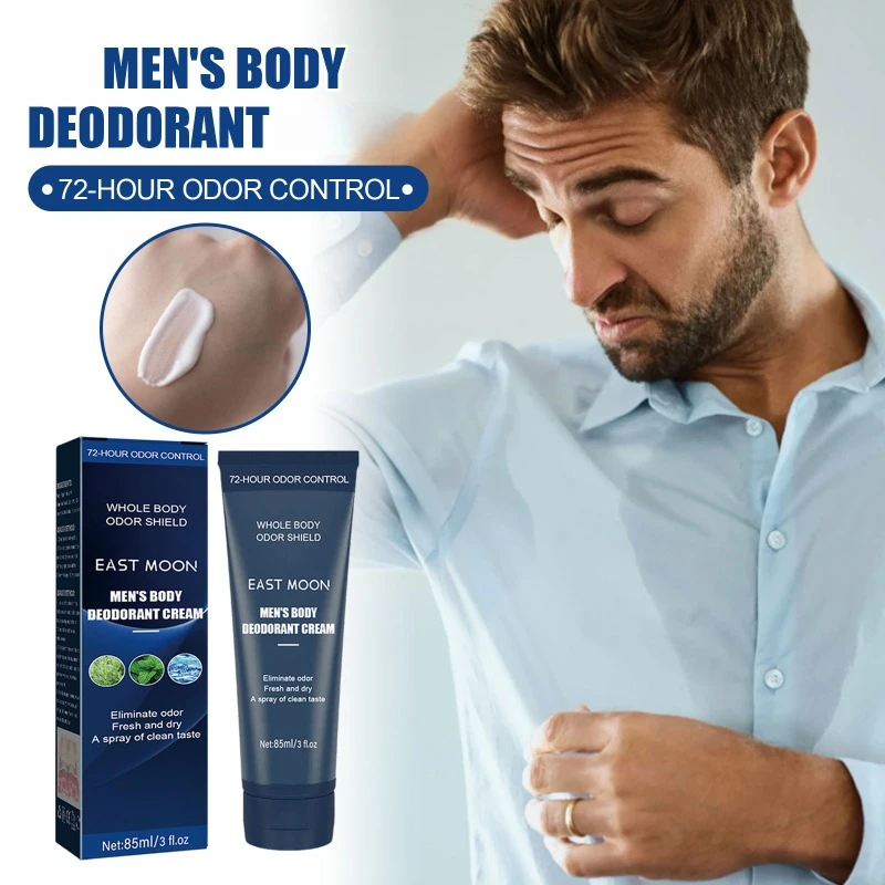 

Men's whole body deodorizing cream Eliminate Bad Smell armpit Sweat odor removal Lasting Aroma care Underarm Deodorant cream