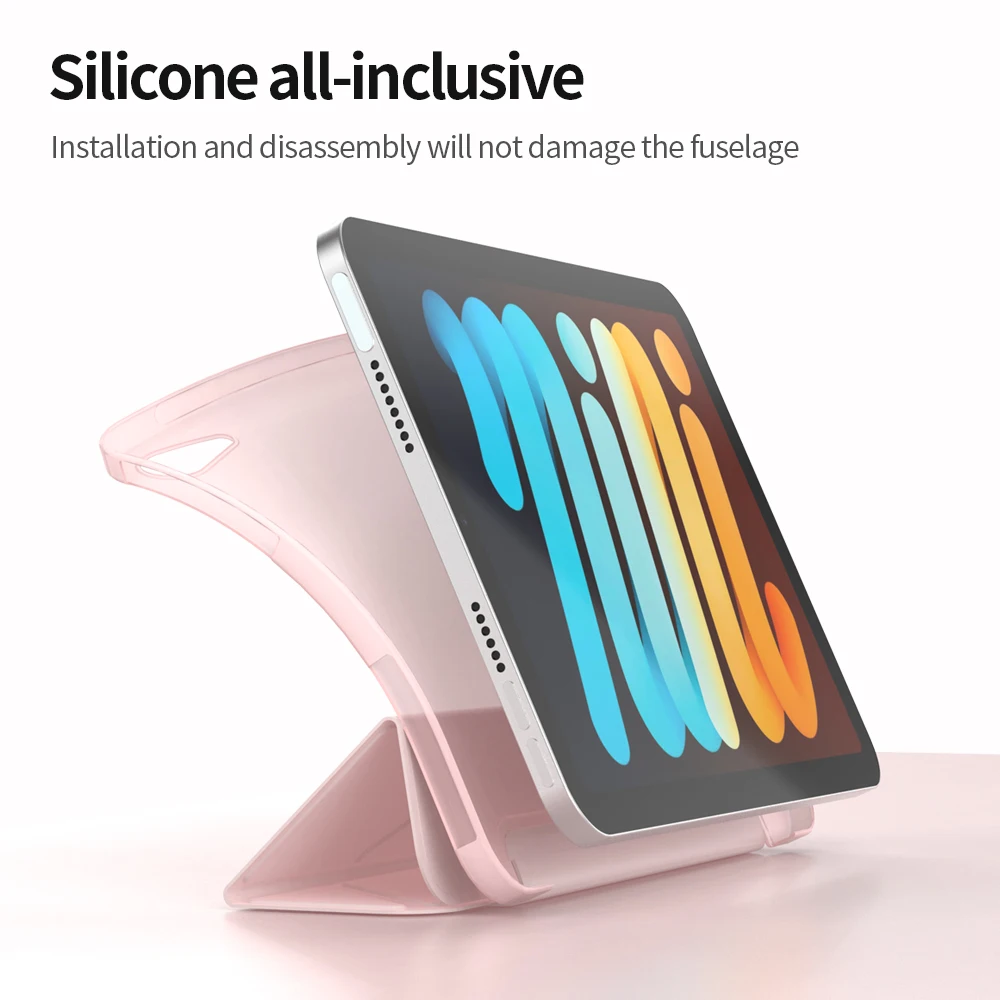 magnético caso inteligente para ipad mini 5 4 3 2 1 funda capa