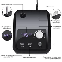 45000 RPM Electric Nail Drill Machine for Nails Electric File HD Display Metal Manicure Pen Professional nail lathe Sander 2
