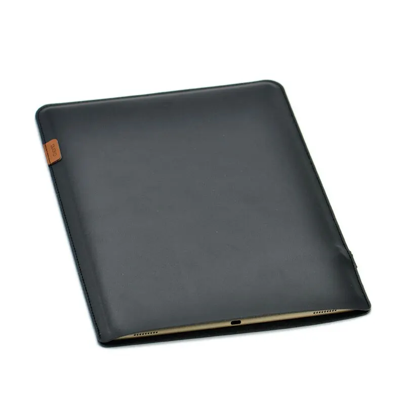 Ultra-Thin 14-Inch PU Leather Laptop Sleeve - Simple Style