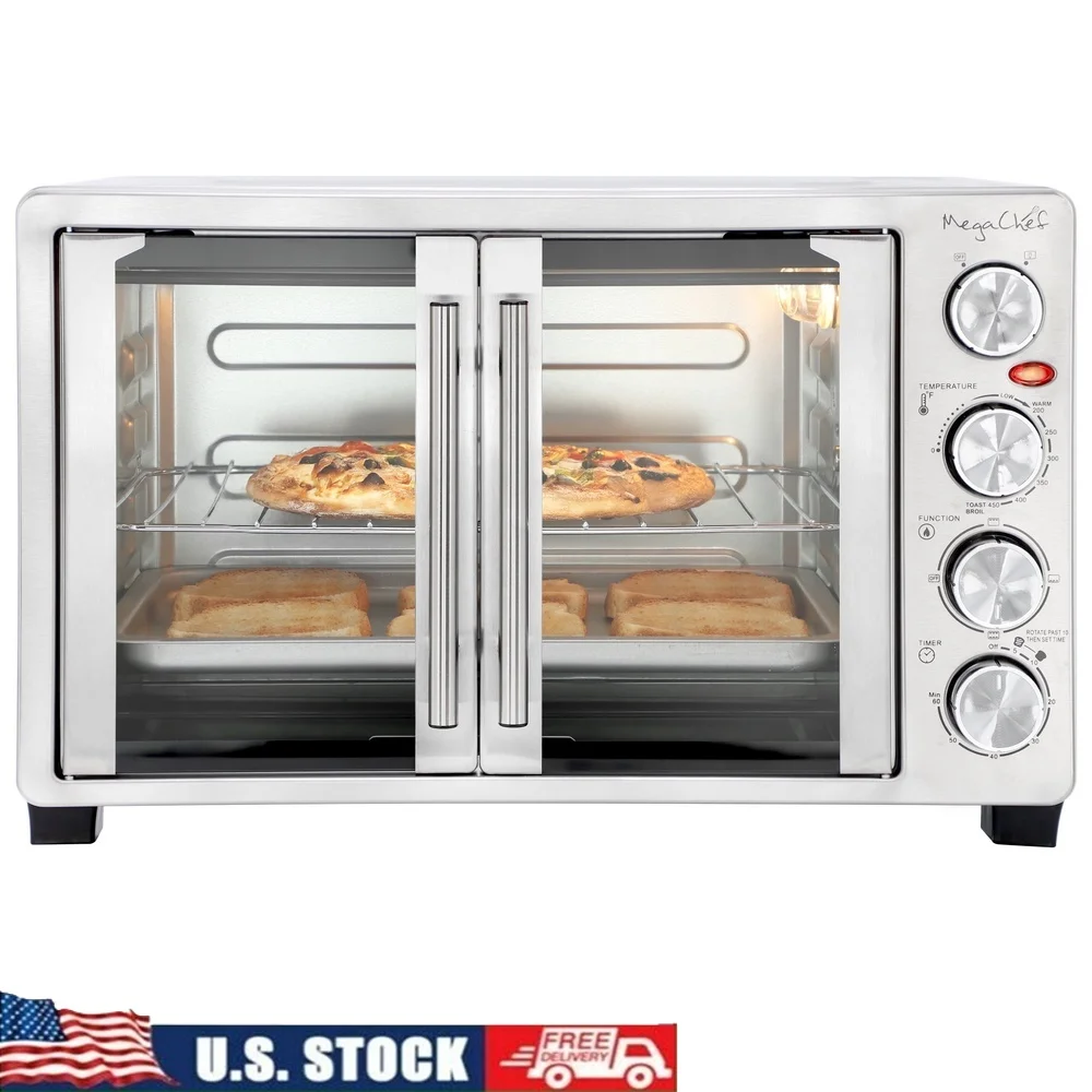 30-Quart Stainless Steel French Door Toaster Oven 1