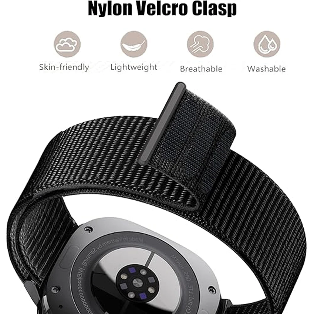 Nylon Sport Strap for Smartwatch - Durable Wristband Accessory