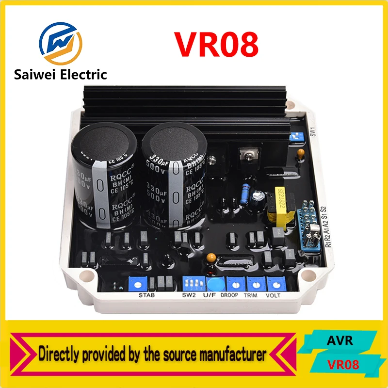

VR08 marine generator AVR voltage regulator replaces KF308AKF306A regulator automatic voltage regulator