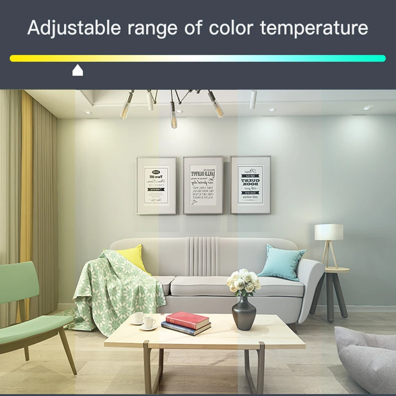 MOES WiFi 스마트 LED 통 Zigbee 디밍 라운드 스포트 라이트 7/10W RGB 색상 변경 따뜻한 차가운 빛 Alexa Google Home Vocie