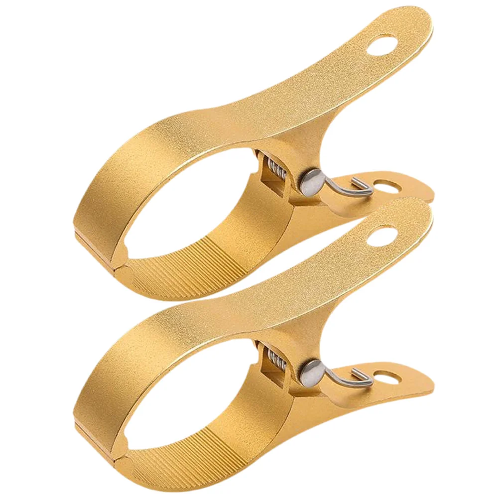 

2 Pcs Windproof Clothespin Clips Washing Drying Windbreaker Blanket Clamps Quilt Clothespins