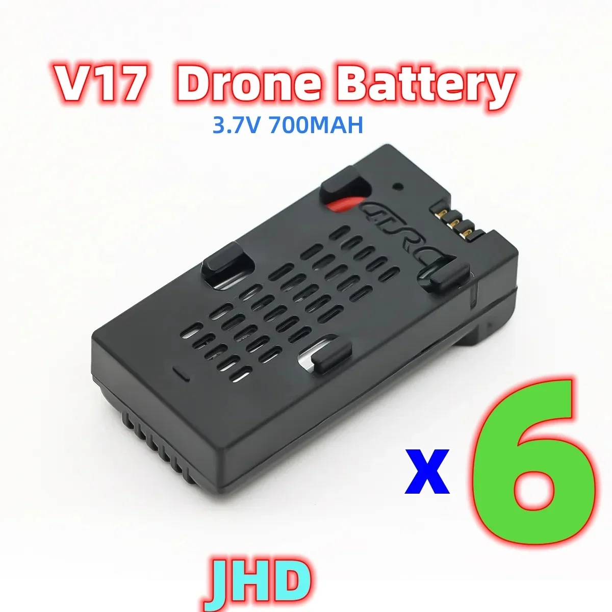 JHD Orignal 4DRC V17 Airplane Battery For Original 4D-V17 4DRC Airplane  Accessories V17 RC Airplane Battery 4