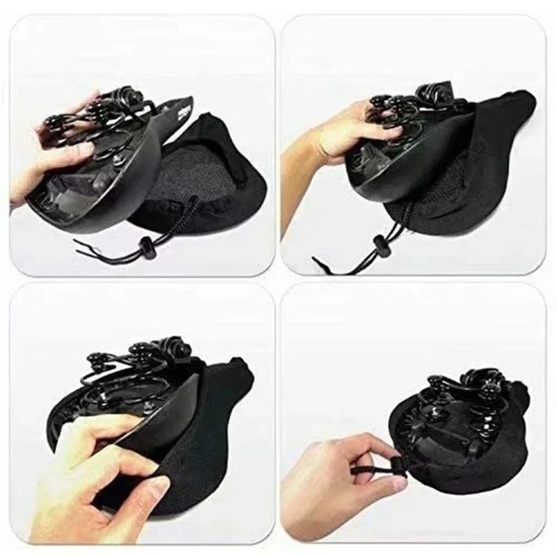 Mountain Bike 3D Saddle Cover Breathable Soft Seat Cushion Bicycle Saddle