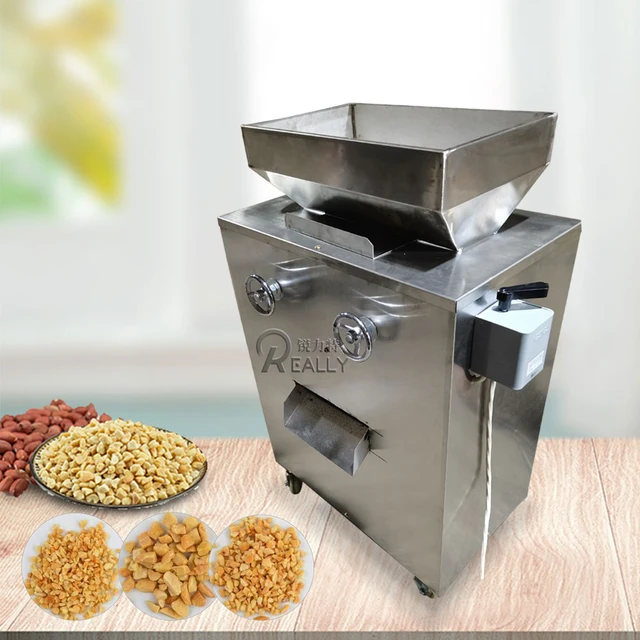 Almond Kernel Slicer  Peanut Slicing Machine for Pastry Food