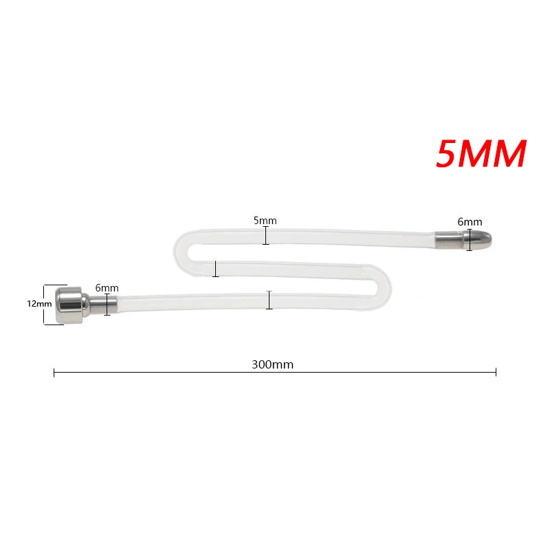 Male Extra Long Silicone Catheter Plug Insertion Masturbation Stimulation Chastity Penis Catheter Horse Eye Wand UrethraSound18+