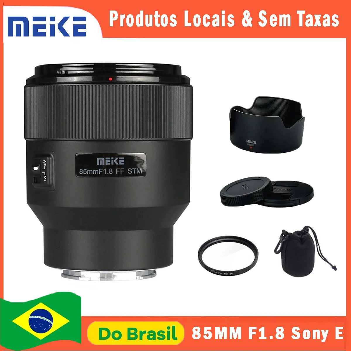 Meike 85mm F/1.8: Obiettivo Tele Full Frame Con Autofocus Per Canon EF, Ideale Per Ritratti