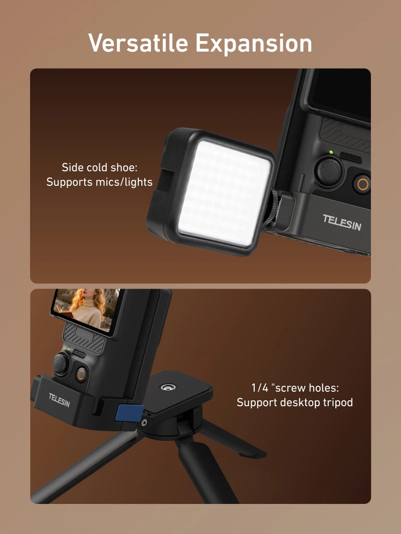 Magnetic Quick Release Suction Bracket For Pocket 3 Aluminum Alloy Stand Adapte