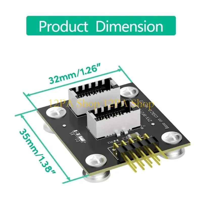 12PA USB 3.1 전면 패널 헤더 USB 9핀 Type-E 내부 마더보드 어댑터