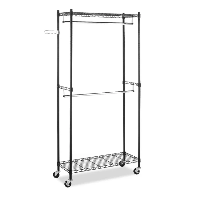 Chrome Commercial Folding Garment Rack