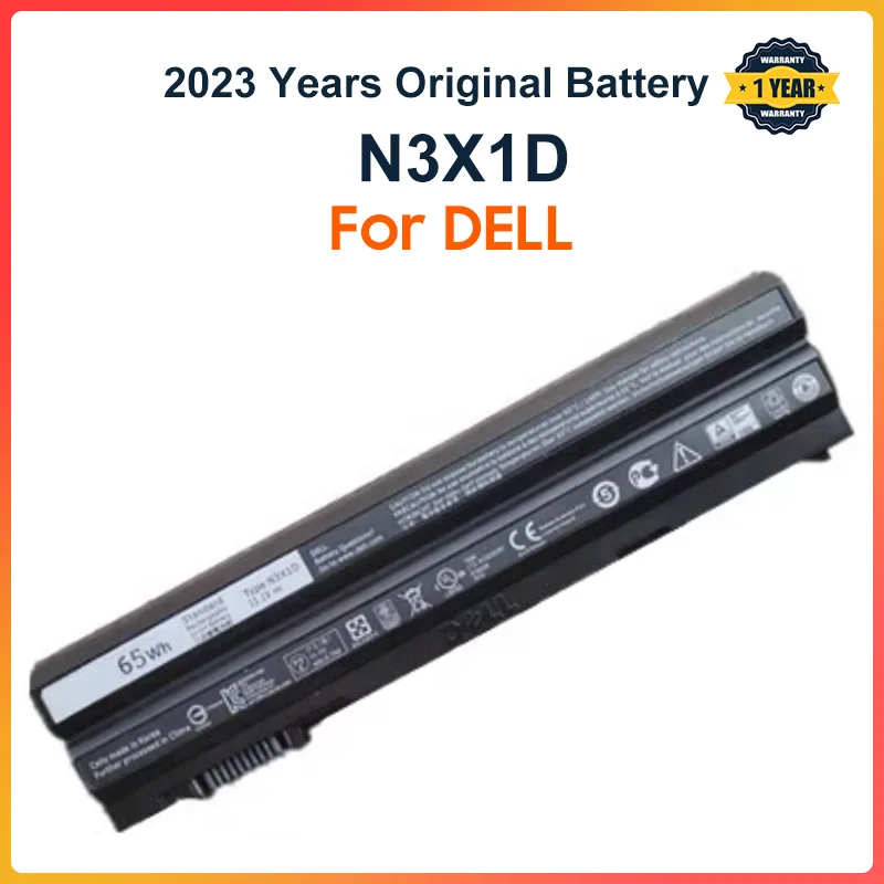 

N3X1D Laptop Battery for DELL Latitude E5420 E5430 E5520 E5530 E6420 E6520 E6430 E6440 E6530 E6540 Korea Cell 65WH