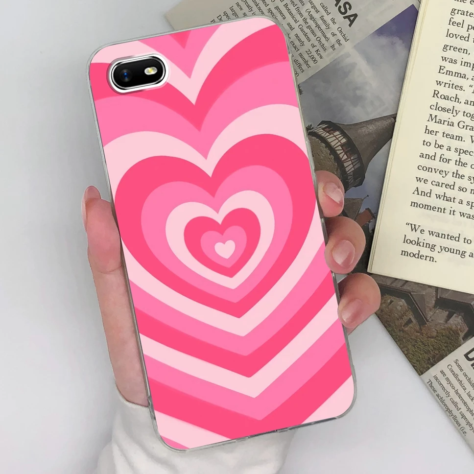Cute Sweet Girl Transparent Soft Silicone Phone Case – 6.1 inches