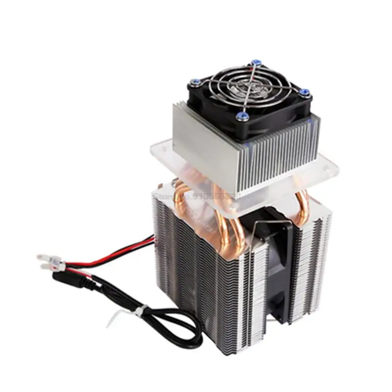 

DIY Semiconductor Refrigeration Chip Homemade Small Air Conditioner Pet Air-conditioning Room Ice Nest Cooling Kit