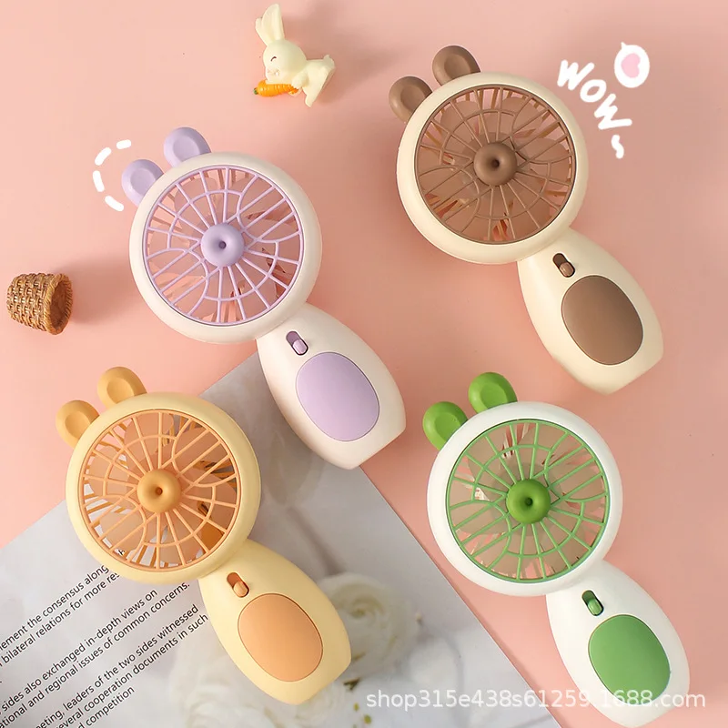 

USB Rechargeable Portable Mini Fan Silent Handheld Fans For Women And Children Desktop Fan Free Shipping Air Cooler