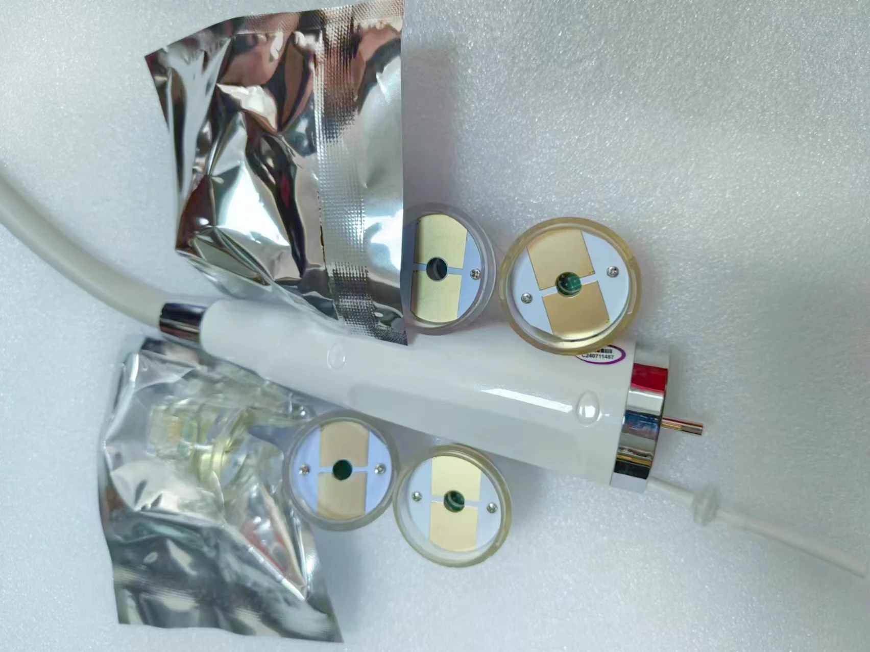 Disposable Massage Fractional RF Cartridge Gold Plated 10/25/64 Pins Nano Accessory for Anti Stretch Marks microneedling needle cartridge,microneedling cartridge