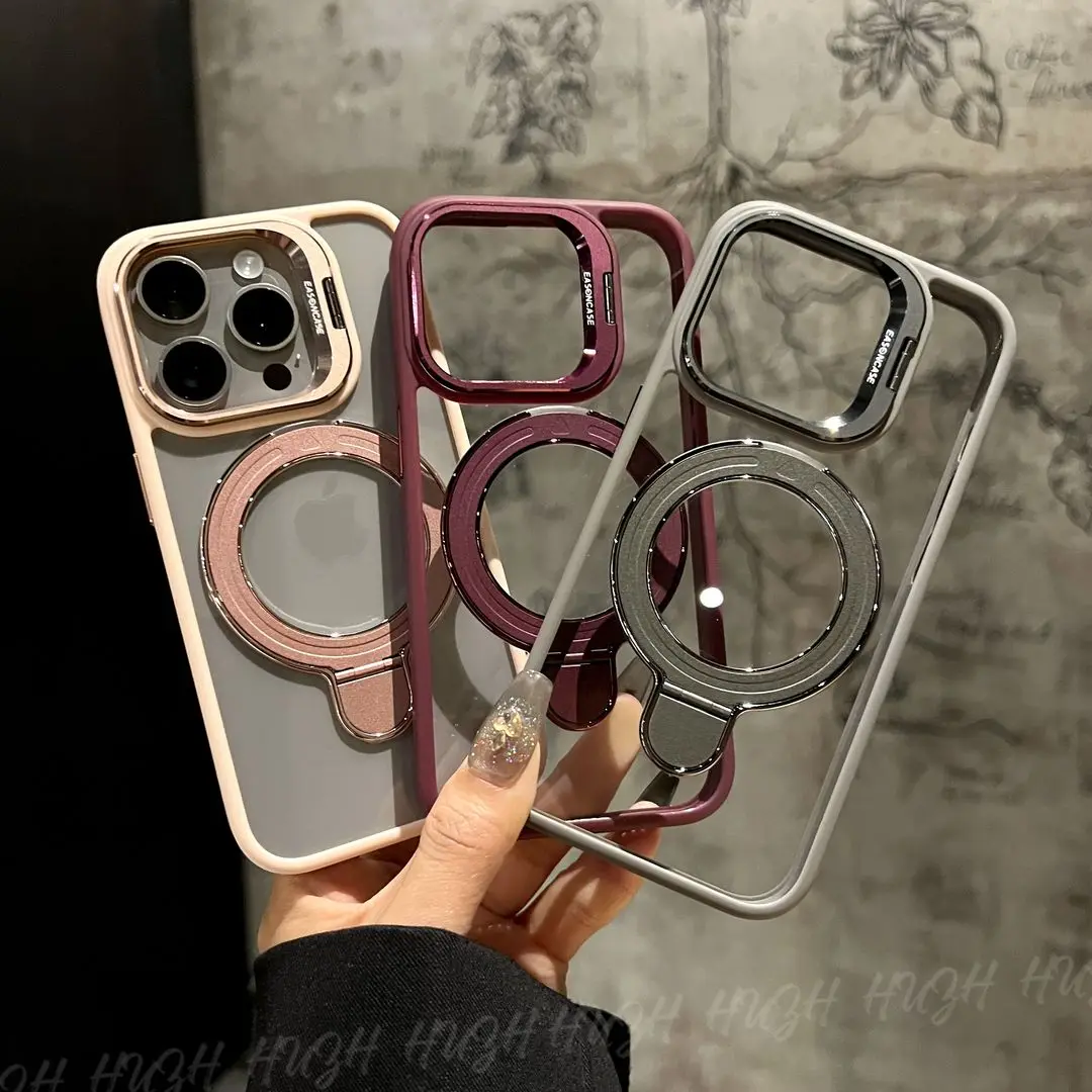

Iphone15promax Магнитная планшетофон 14Pro защита от падения 13 держатель объектива 12 простой 11 15promax 14promax 13promax 12promax 11proma