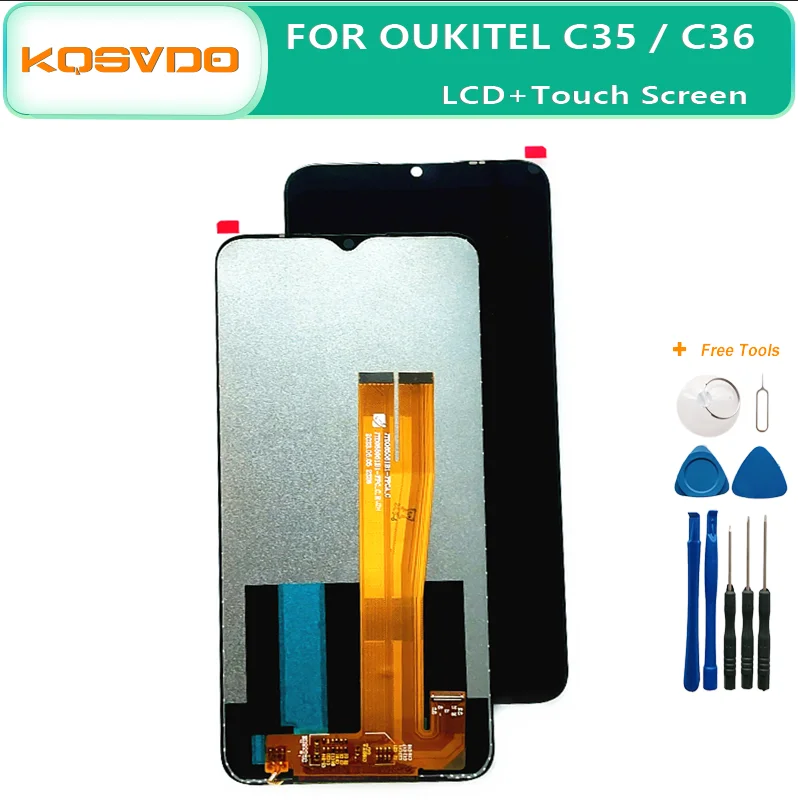 Original LCD Dispaly Screen For OUKITEL C35 C36 LCD Repalcement 100%