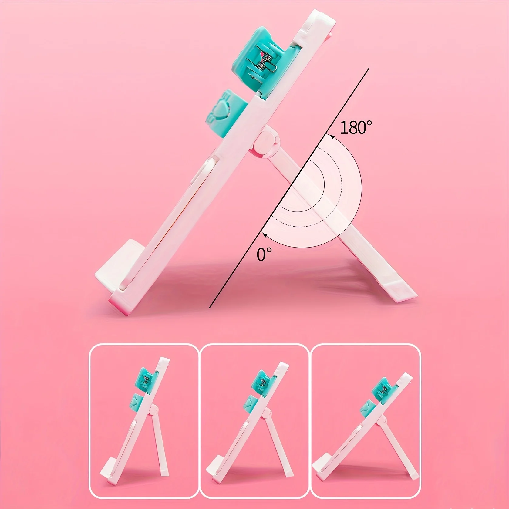 Adjustable Portable Reading Book Holder Support
