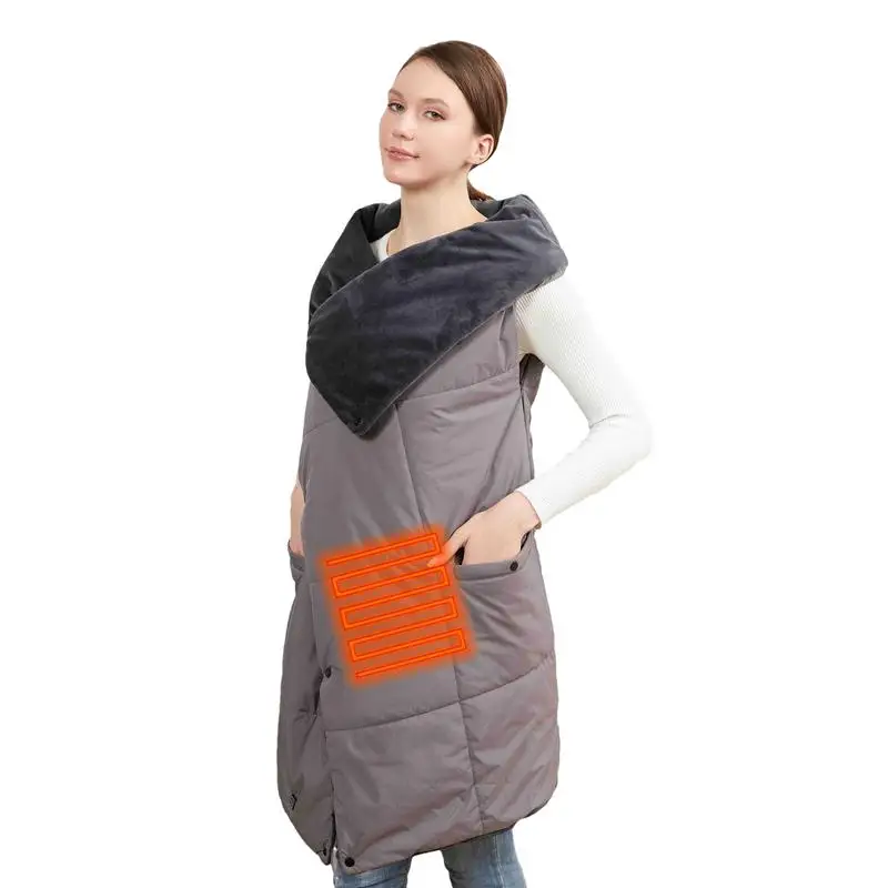 

Электрическое одеяло, переносное теплое одеяло с регулируемой температурой, товары для ухода за кожей для работы, обучения, кемпинга