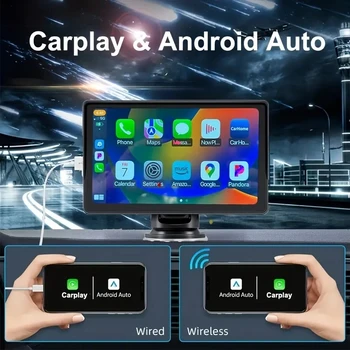 7/9 Inch Car Radio Automotive Multimedia MP5 With Car Dvr 2Din Stereo Receiver Bluetooth Android Auto Wireless Apple Carplay