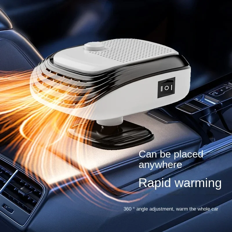 Chauffage De Voiture, Désembueur De Pare-brise Portable, Ventilateur De Chauffage Et De Refroidissement Rapide 12v 200w 91474166
