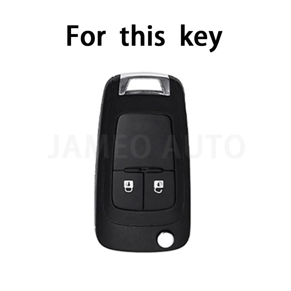 Car Key Shell TPU for Chevrolet Cruze Epica Lova Camaro Impala for Buick Opel Vauxhall Insignia Astra J Mokka Zafira
