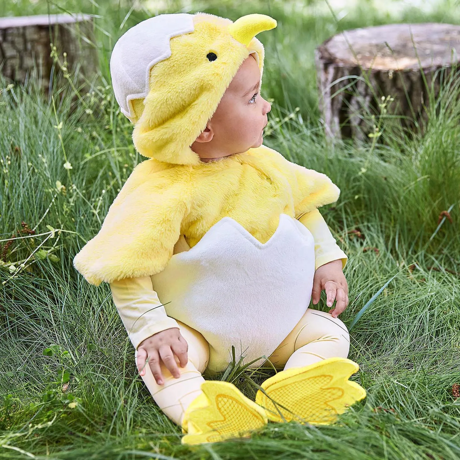 Girl Outfits Infant Boys Girls Cosplay Chicken Animal Costume Winter Fleece Hooded Romper Bodysuits Footwear Set Baby Size 3