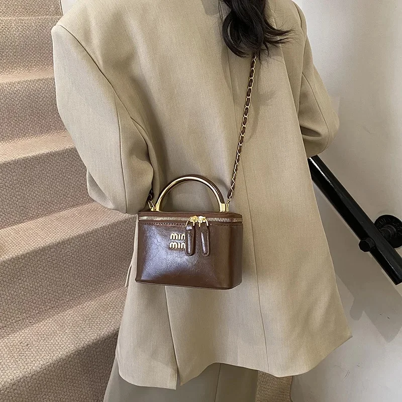 حقيبة يد كورية عصرية مربعة الشكل