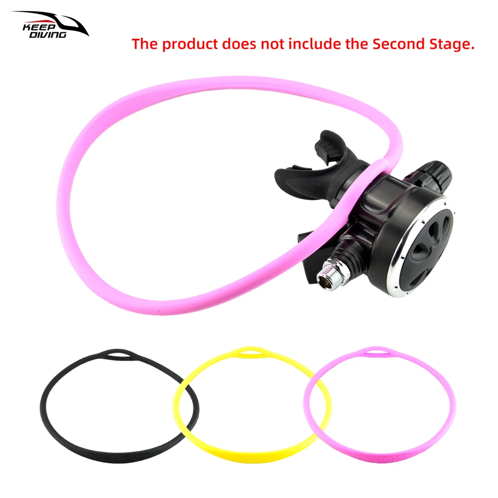 1Pcs Diving Mouthpiece Holder Silicone Necklace Spare Second Stage Regulator Octopus Ring Accessories Gears Soft and Durable