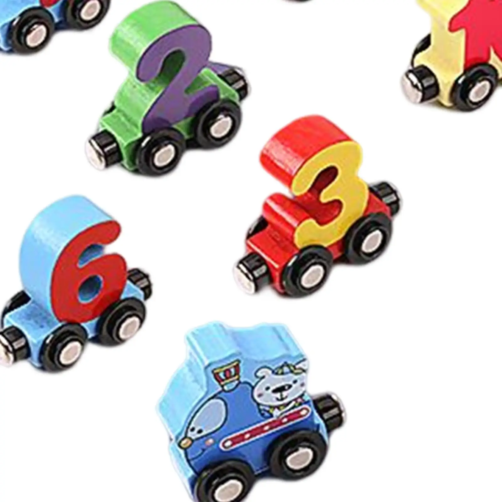 10 Pieces Building Blocks Number Train Set Puzzle Toys