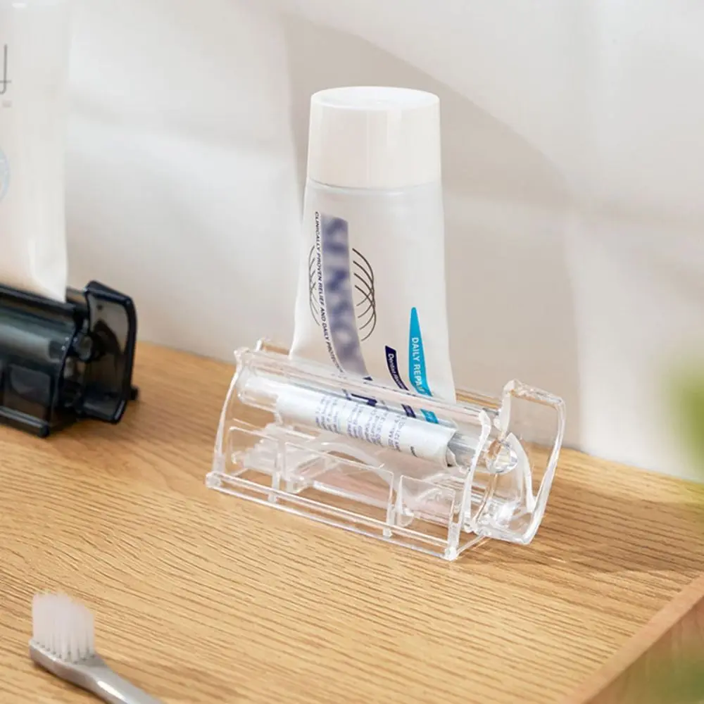 Rolling Squeezer Lazy Toothpaste Dispenser Bathroom Accessories Set Toothpaste Squeezer Hair Color Dye Cosmetic Paint Squeezer 3