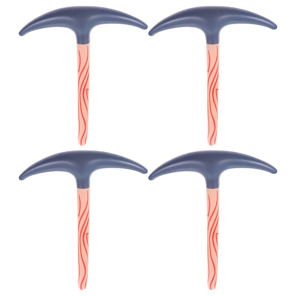 4개입 풍선식 곡괭이 장난감 안전 PVC 소재 숨겨진 에어 플러그 미끄럼 방지 그립 생일, 할로윈, 수영장 파티용