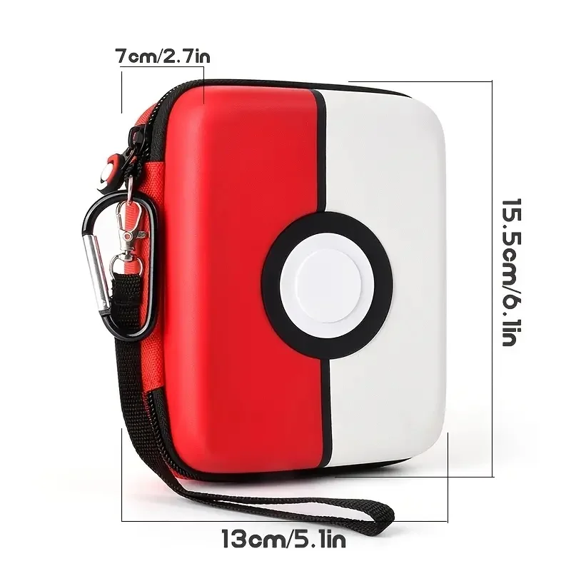 Hard-Shell Storage Carrying Case For Magic PTCG MTG Trading Cards Gifts For Boys Girls Holds 400+ Cards