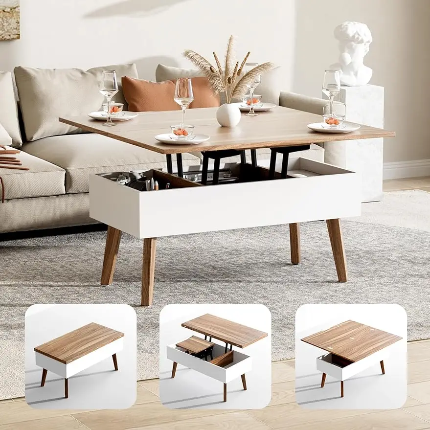 3 in 1 Lift Top Coffee Table Ten Minutes Install Multifunction Coffee Table Coffee Table Converts toDining Lift Top Dining