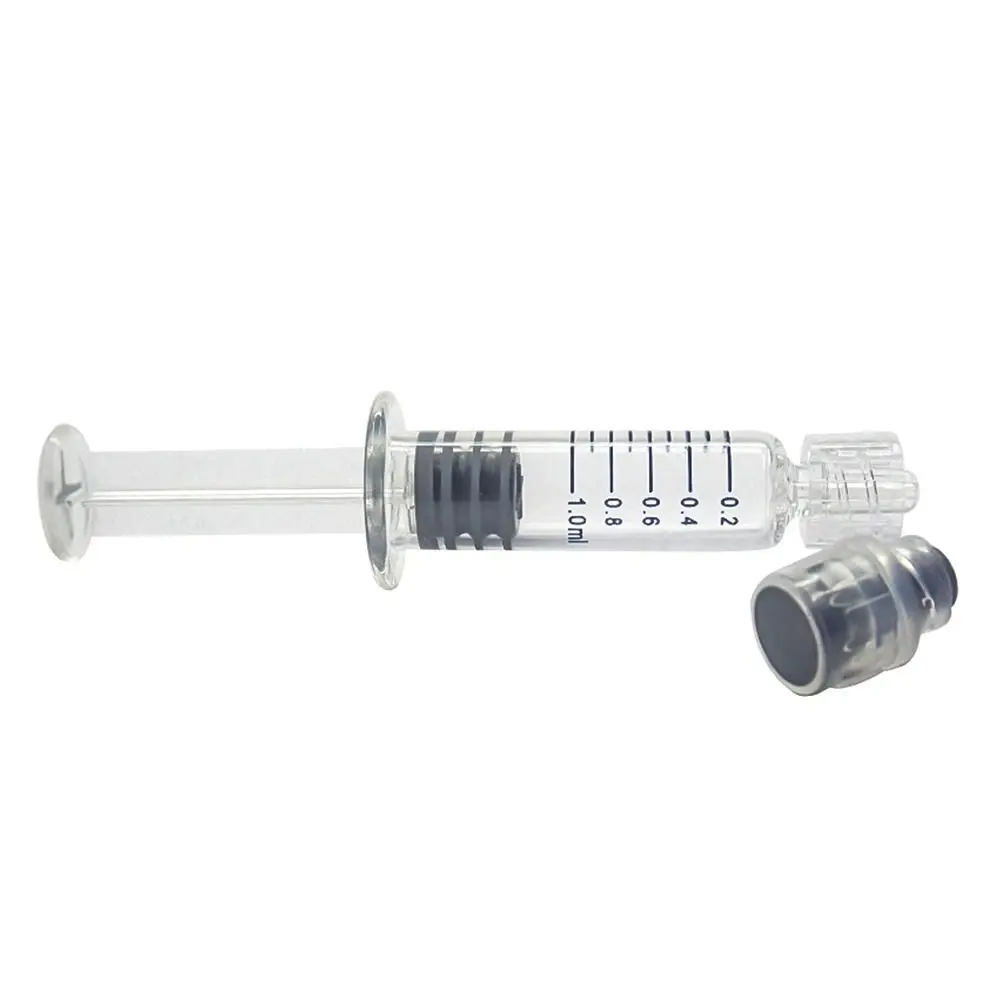 

Heat-resistant Industrial Dispensing 1ML /3ML /5ML Luer Lock Syringe For Refill Cosmetic Oil Glass Liquid Dispenser