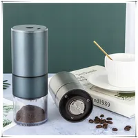 Type-C Electric portable Stainless steel core bean grinder Small household Italian hand punch grinder coffee bean grinder 1
