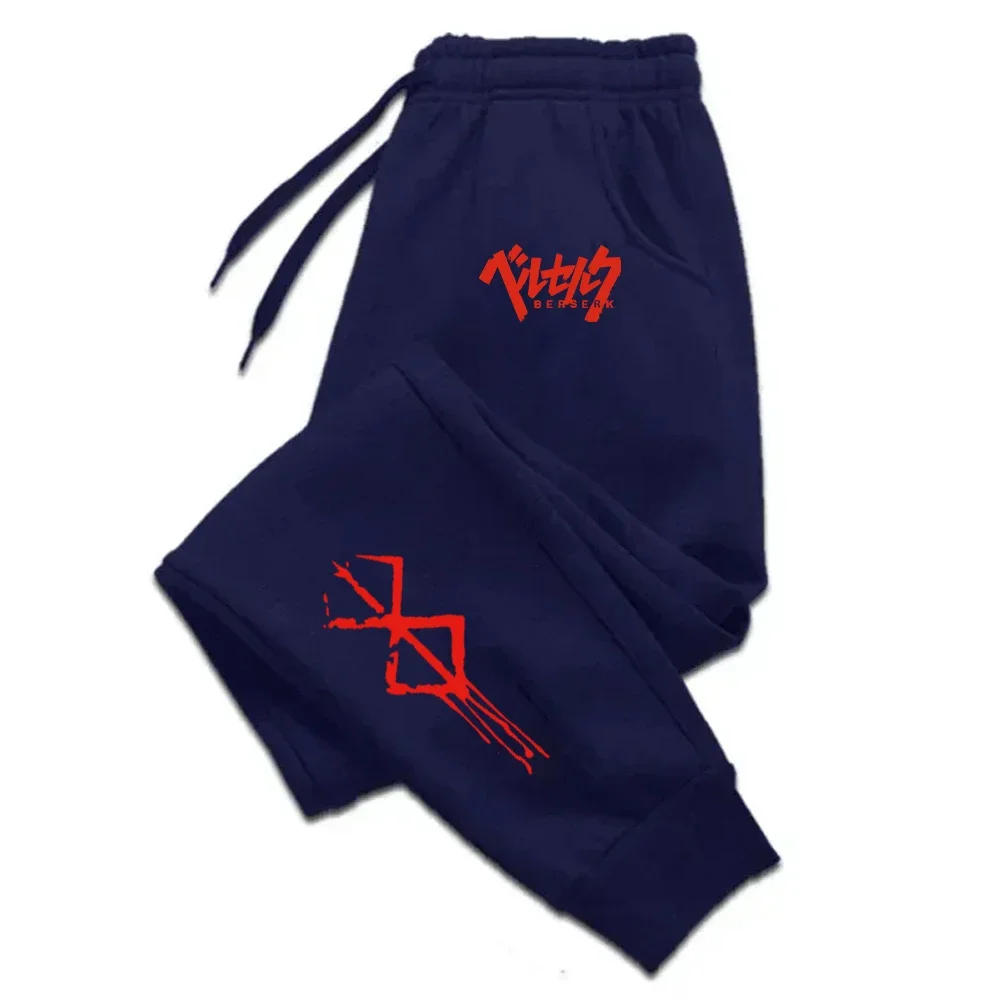 Men's Tracksuit Pants Jogger Track Sweatpants Spring Autumn Fleece Pants Men Clothing Gym Sports Women's Loose Winter Trousers 2