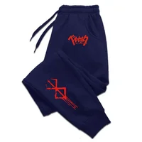 Men's Tracksuit Pants Jogger Track Sweatpants Spring Autumn Fleece Pants Men Clothing Gym Sports Women's Loose Winter Trousers 2