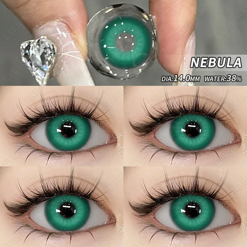 D'ORELLA Vibrant Color Cosmetic Contact Lenses - Express Delivery