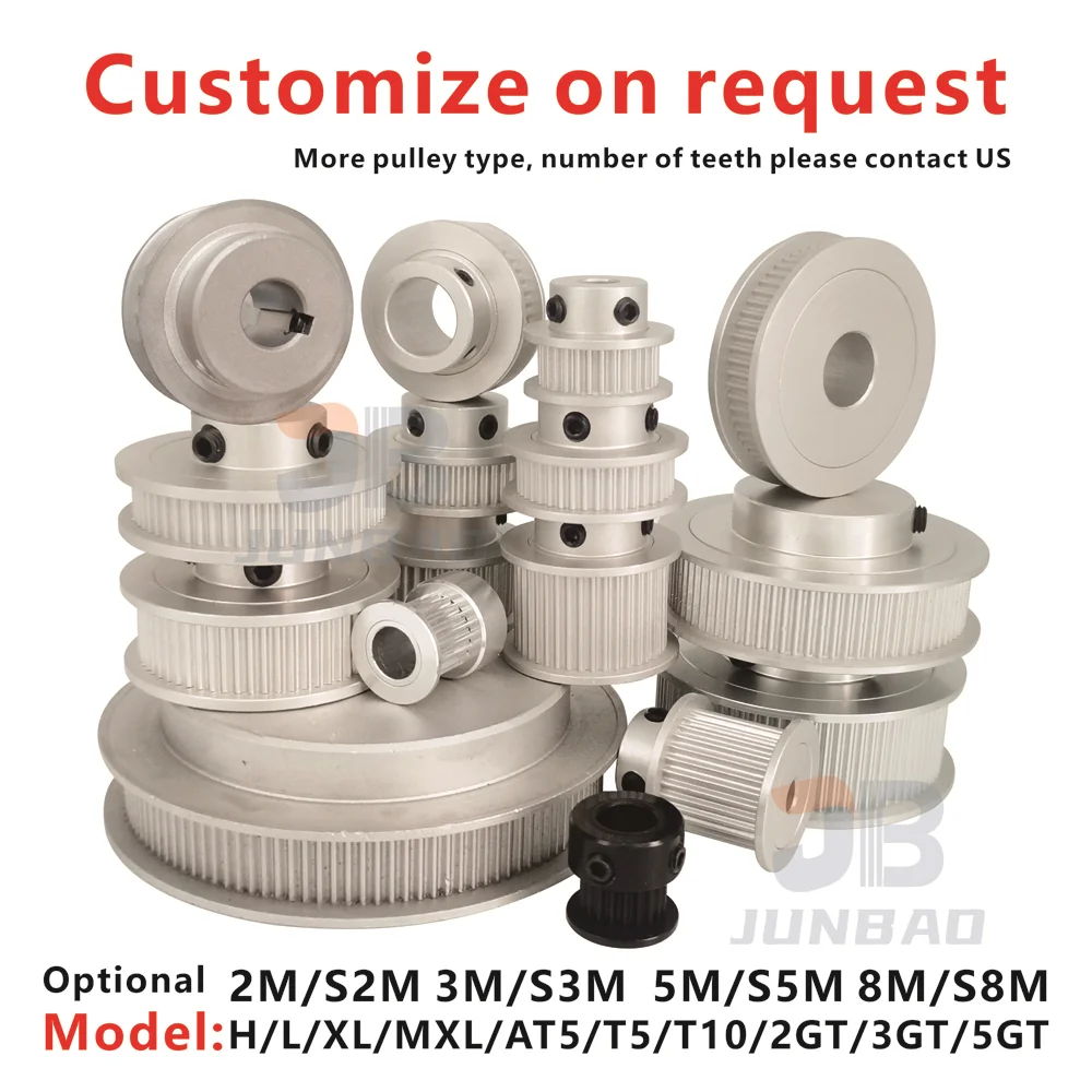 GT2 Timing Belt Pulley 12T 14T 15T 16T 17T 18T 19T 20T 22T 24T 25T 26T 28T 30Teeth 2GT Synchronous Gear Wheel 3D Printer Parts timing belt pulley timing pulley