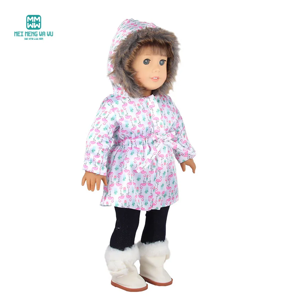 Kleidung für Puppen, passend für 43–45 cm große Spielzeug-Neugeborenenpuppen, Accessoires, modischer Strickanzug, Cartoon-Anzug – Detail 23