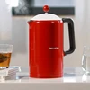 Retro Red Intelligent Touch Electric Kettles Double Mode Boiling Water Automatic Insulation Stainless Steel 1.5L Kettle Electric 4