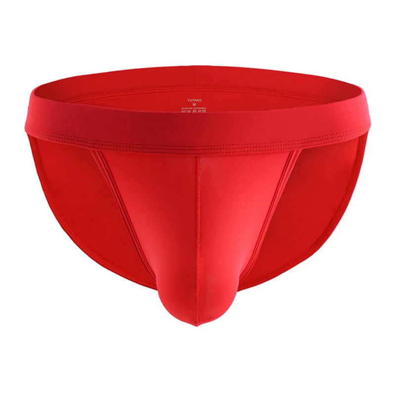 Sey Männer Briefs Unterwäsche Kurze Seemless Nylon Slip Dünne Sommer Atmungsaktiv Hohe Gabel Slip Sexy Männlichen Höschen Unterhose – Detail 4
